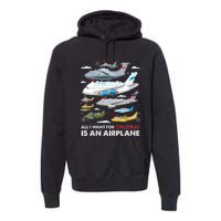 All I Want For Christmas Is An Airplane Merry Christmas Premium Hoodie