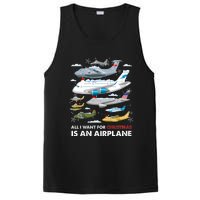 All I Want For Christmas Is An Airplane Merry Christmas PosiCharge Competitor Tank