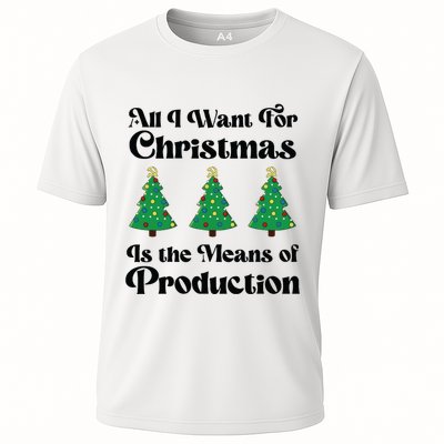 All I Want For Christmas Is The Means Of Production Performance Shirt