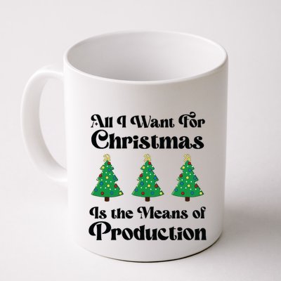 All I Want For Christmas Is The Means Of Production Mug