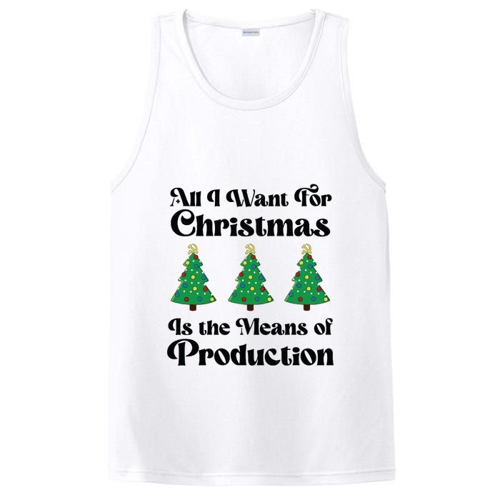 All I Want For Christmas Is The Means Of Production PosiCharge Competitor Tank