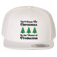 All I Want For Christmas Is The Means Of Production Wool Snapback Cap