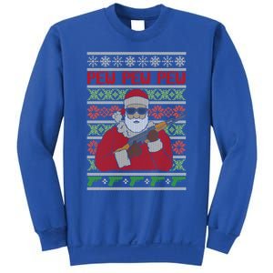 All I Want Is Guns Ugly Christmas Sweater Hunting Military Gift Sweatshirt