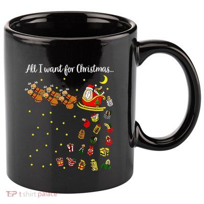 All I Want For Christmas Is D Merry Dickmas Dirty Christmas 11oz C Handle Ceramic Mug