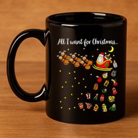 All I Want For Christmas Is D Merry Dickmas Dirty Christmas 11oz C Handle Ceramic Mug