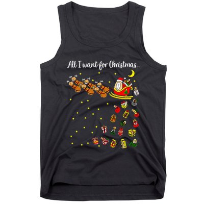 All I Want For Christmas Is D Merry Dickmas Dirty Christmas Tank Top