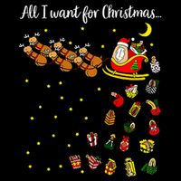 All I Want For Christmas Is D Merry Dickmas Dirty Christmas Wool Snapback Cap