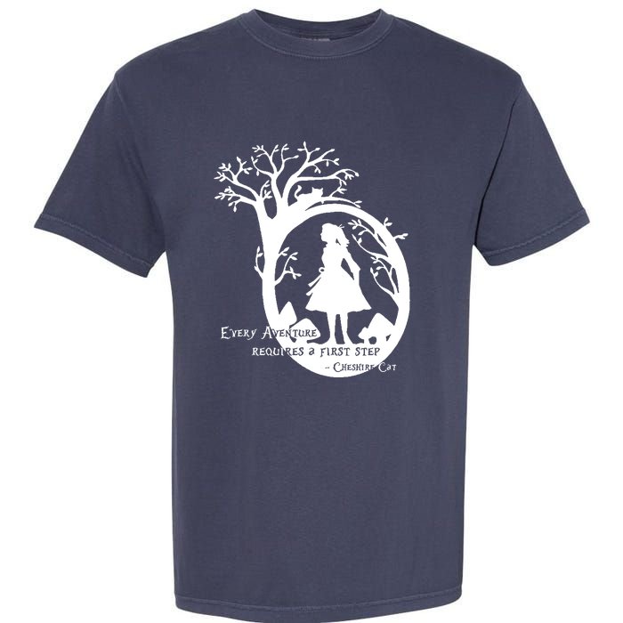 Alice In Wonderland Adventure Funny Garment-Dyed Heavyweight T-Shirt