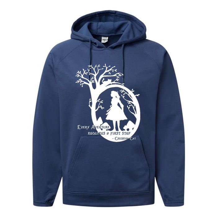 Alice In Wonderland Adventure Funny Performance Fleece Hoodie