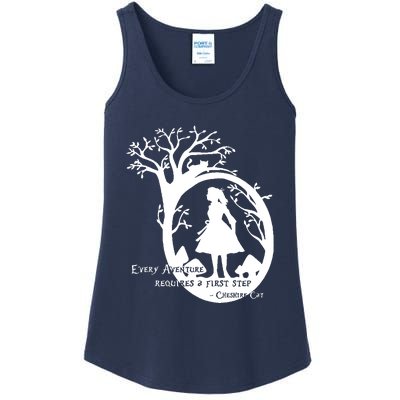 Alice In Wonderland Adventure Funny Ladies Essential Tank