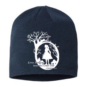 Alice In Wonderland Adventure Funny Sustainable Beanie