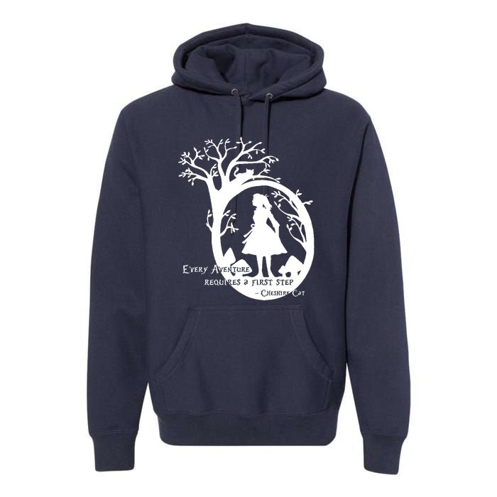 Alice In Wonderland Adventure Funny Premium Hoodie