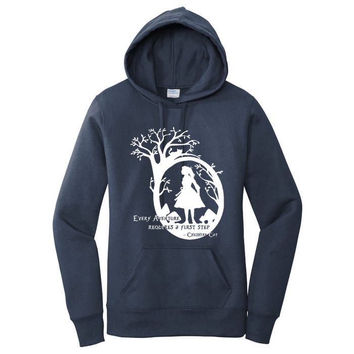 Alice In Wonderland Adventure Funny Women's Pullover Hoodie