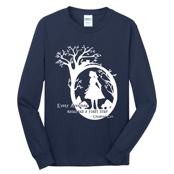 Alice In Wonderland Adventure Funny Tall Long Sleeve T-Shirt