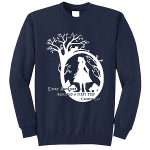 Alice In Wonderland Adventure Funny Tall Sweatshirt