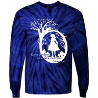 Alice In Wonderland Adventure Funny Tie-Dye Long Sleeve Shirt