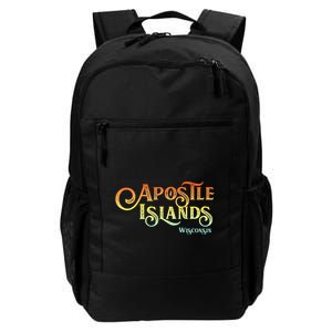 Apostle Islands Wisconsin Tourist Souvenir Gift Daily Commute Backpack