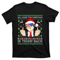 All I Want For Christmas Is Trump Back 2024 Ugly Xmas T-Shirt