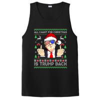 All I Want For Christmas Is Trump Back 2024 Ugly Xmas PosiCharge Competitor Tank