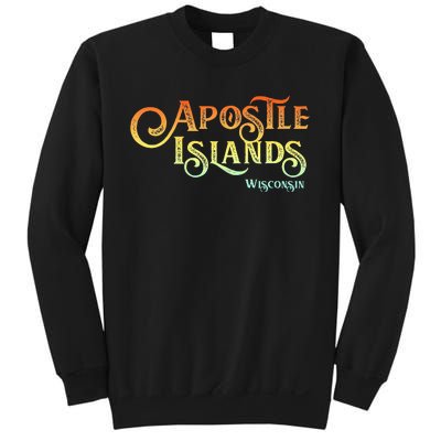 Apostle Islands Wisconsin Tourist Souvenir Gift Sweatshirt