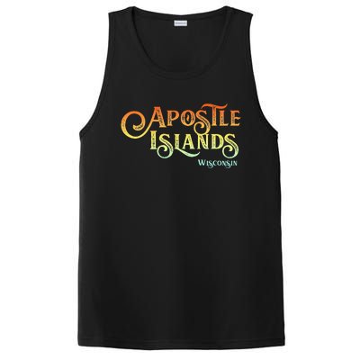 Apostle Islands Wisconsin Tourist Souvenir Gift PosiCharge Competitor Tank