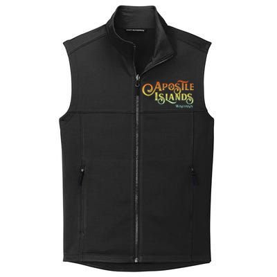 Apostle Islands Wisconsin Tourist Souvenir Gift Collective Smooth Fleece Vest