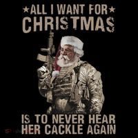 All I Want For Christmas Is To Never Hear Her Cackle Again City Backpack