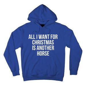 All I Want For Christmas Is Another Horse Gift Tall Hoodie