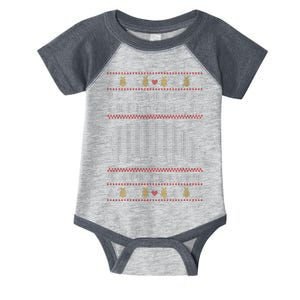 All I Want For Christmas Is A Hippopotamus Cute Ugly Christmas Infant Baby Jersey Bodysuit