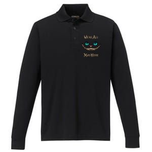 Alice In Wonderland Performance Long Sleeve Polo