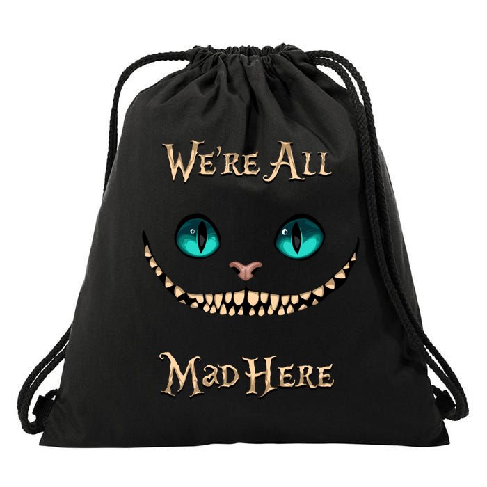 Alice In Wonderland Drawstring Bag