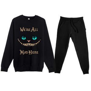 Alice In Wonderland Premium Crewneck Sweatsuit Set