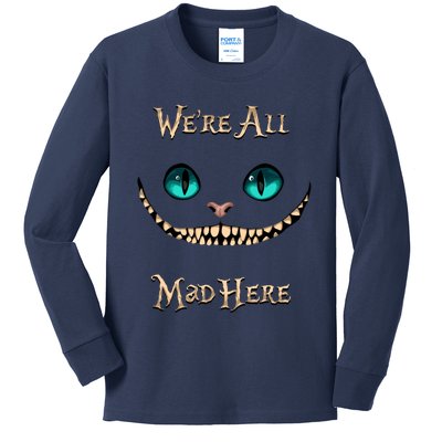 Alice In Wonderland Kids Long Sleeve Shirt