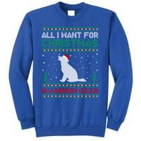 All I Want For Xmas Is A Border Collie Dog Ugly Xmas Sweater Gift Sweatshirt