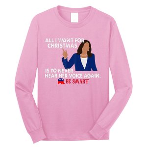 All I Want For Christmas Is To Never Hear Her Voice Again Long Sleeve Shirt