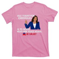 All I Want For Christmas Is To Never Hear Her Voice Again T-Shirt