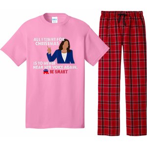 All I Want For Christmas Is To Never Hear Her Voice Again Pajama Set