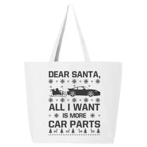 All I Want Is More Car Parts Christmas Funny Gift Gift 25L Jumbo Tote