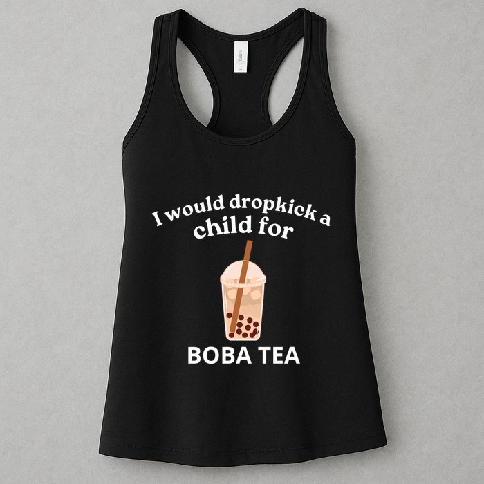 Awesome I Would Dropkick A Child For Boba Womens Tank Top