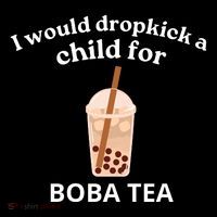 Awesome I Would Dropkick A Child For Boba Kids T-Shirt
