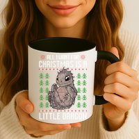 All I Want For Christmas Is A Dragon Ugly Xmas Sweater Gift Mug