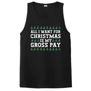 All I Want For Christmas Is My Gross Pay PosiCharge Competitor Tank