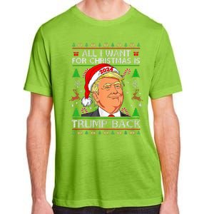 All I Want For Christmas Is Trump Back 2024 Adult ChromaSoft Performance T-Shirt