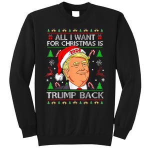 All I Want For Christmas Is Trump Back 2024 Sweatshirt