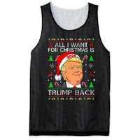 All I Want For Christmas Is Trump Back 2024 Mesh Reversible Basketball Jersey Tank