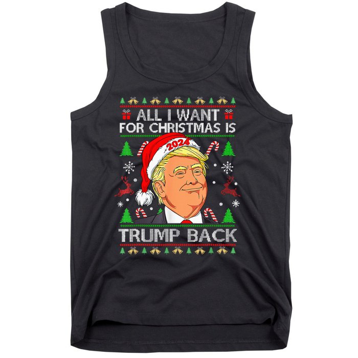 All I Want For Christmas Is Trump Back 2024 Tank Top