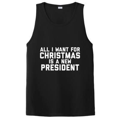 All I Want For Christmas Is A New President Gift PosiCharge Competitor Tank