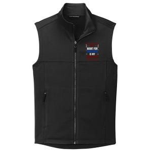 All I Want For Christmas Is My Gross Pay Joke Collective Smooth Fleece Vest