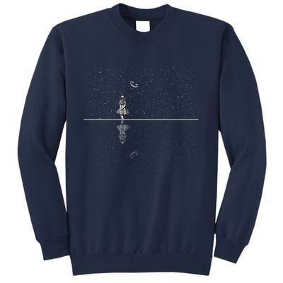 Alice In Wonderland Starry Night Tall Sweatshirt