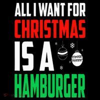 All I Want For Christmas Is A Hamburger Xmas Fast Food Bucket Hat